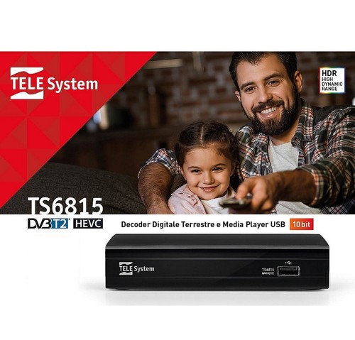 Telesystem ts6815 dvb - telesystem, hevc